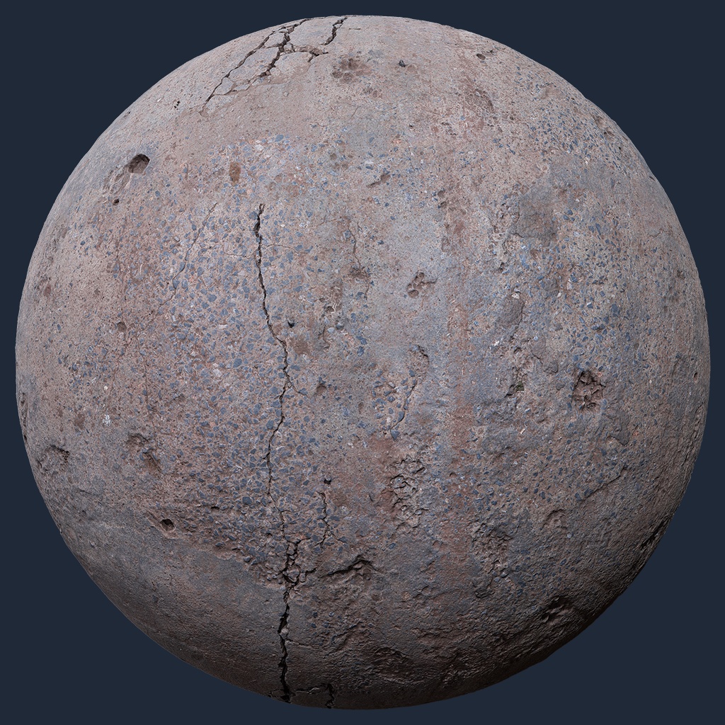 Damaged Concrete Floor - damaged concrete floor, damaged texture preview image