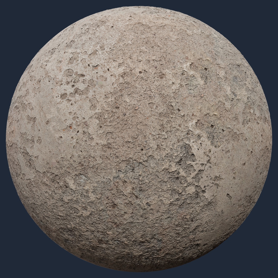 Eroded Concrete Wall - eroded concrete wall, eroded texture