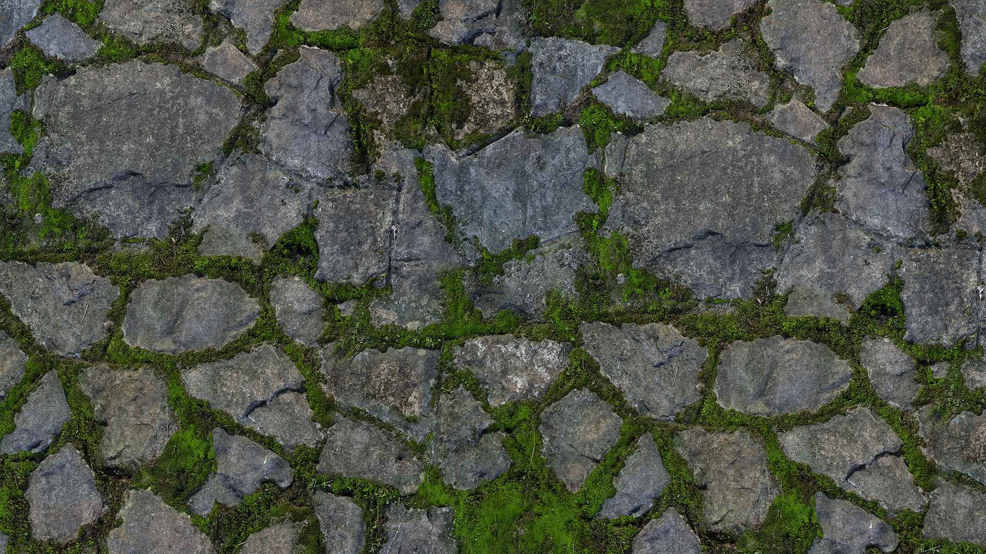 Mossy Natural Stone Wall - mossy natural stone wall, mossy texture preview image