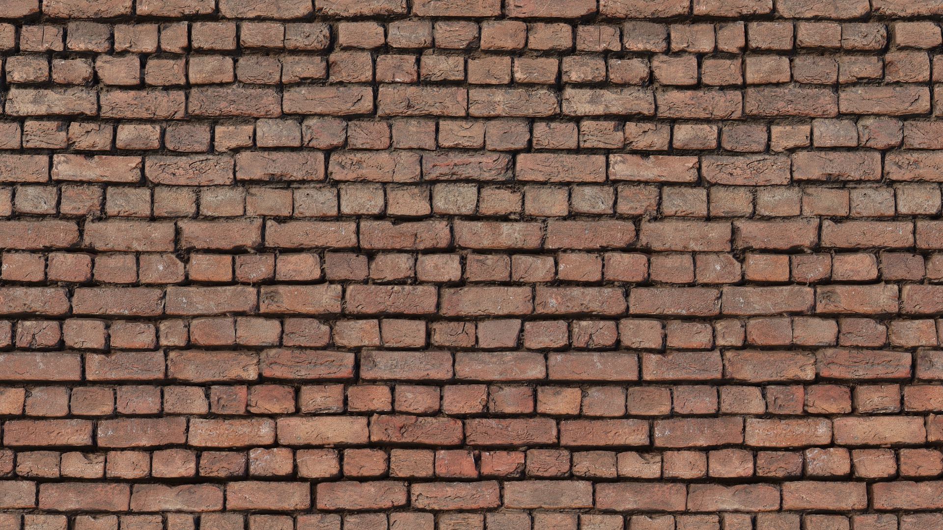 Old Red Brick Wall - old red brick wall, old texture preview image