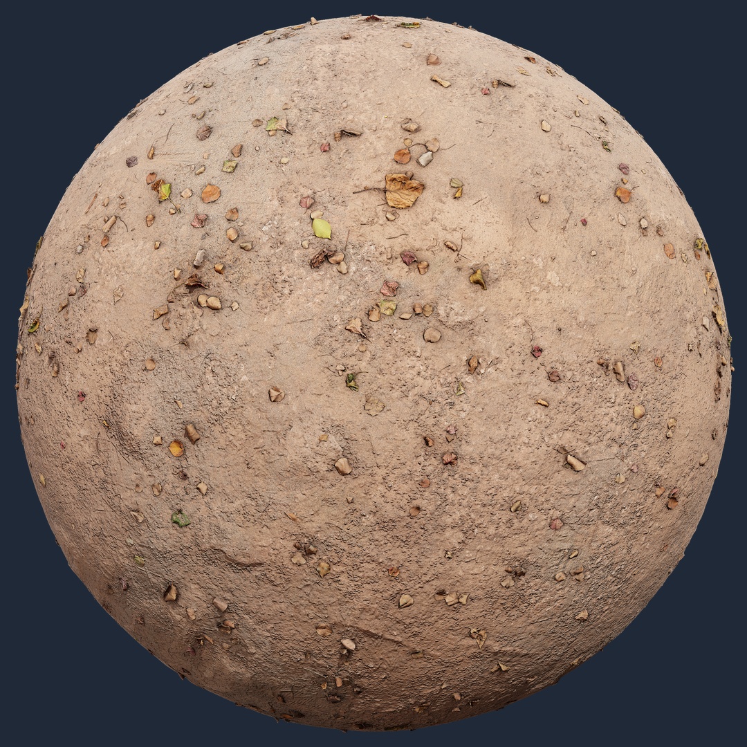 Dry Leafy Dirt Ground - dry leafy dirt ground, dry texture preview image